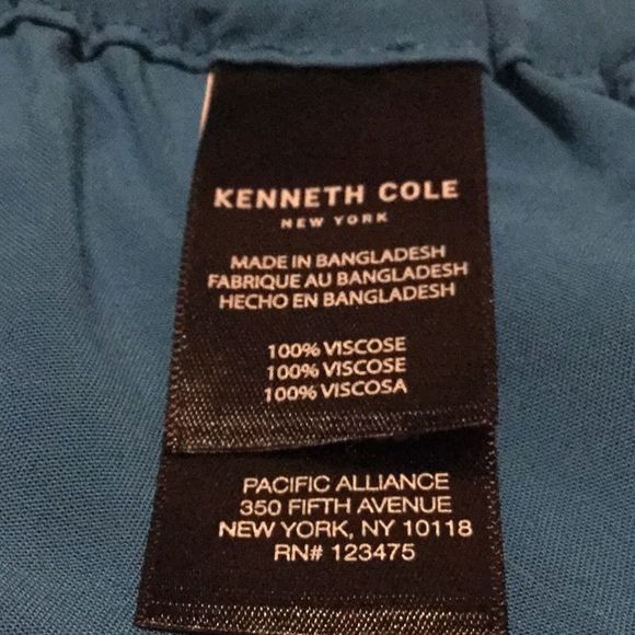 Kenneth Cole NY Poplin Cuffed Pull On Ankle Pants - Picture 11 of 11